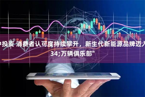 城中投资 消费者认可度持续攀升，新生代新能源品牌迈入"万辆俱乐部"